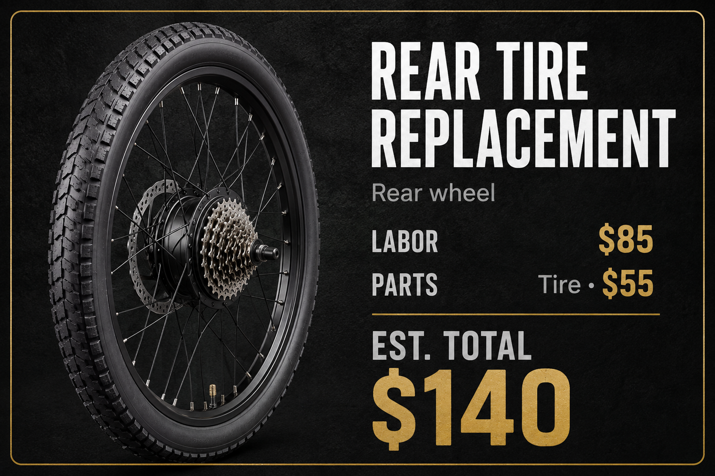 TUBE & TIRE REPLACEMENT SERVICE