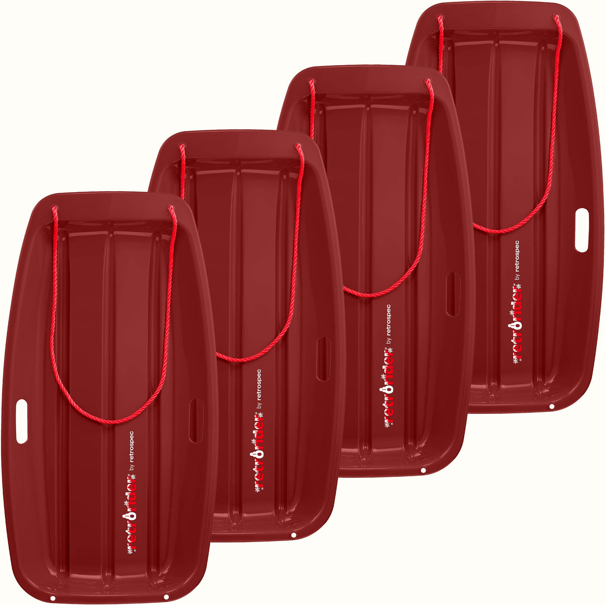 Retrorider Toboggan Snow Sled - 35”/48”