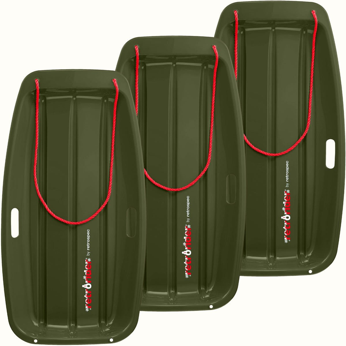 Retrorider Toboggan Snow Sled - 35”/48”