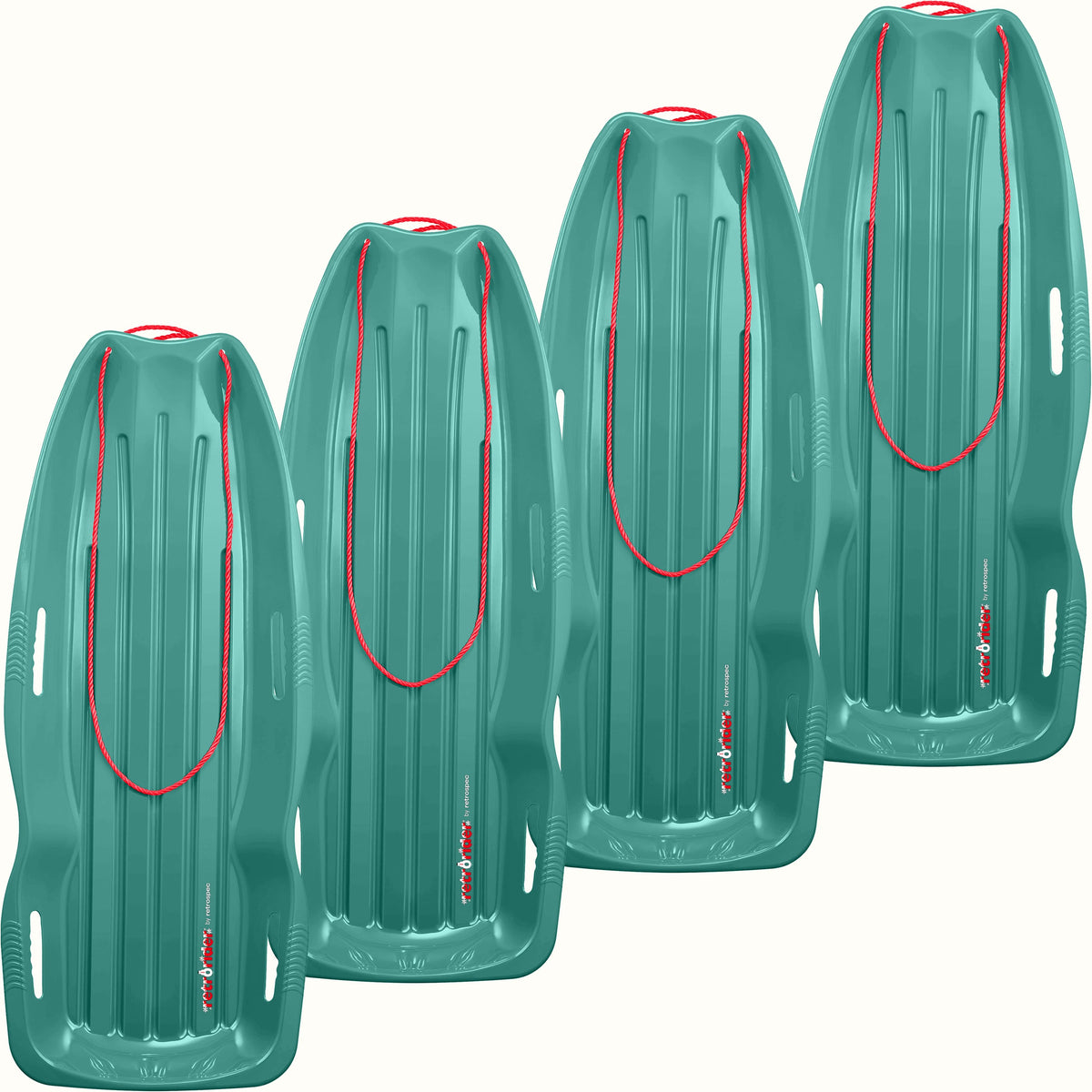 Retrorider Toboggan Snow Sled - 35”/48”