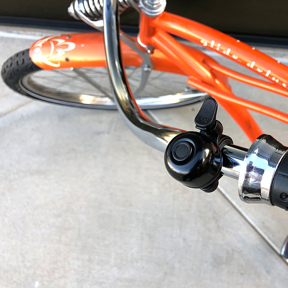 (BLA-101BK) Aluminum-Single Strike Handlebar Bell