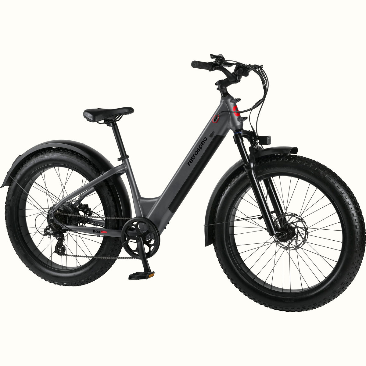 Koa Rev 3 Fat Tire Electric Bike - Step Through