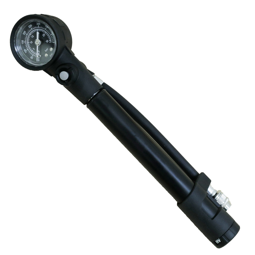 (MP-2N1HP) 2 IN 1 HIGH PRESSURE SHOCK/TIRE MINI PUMP (450PSI)