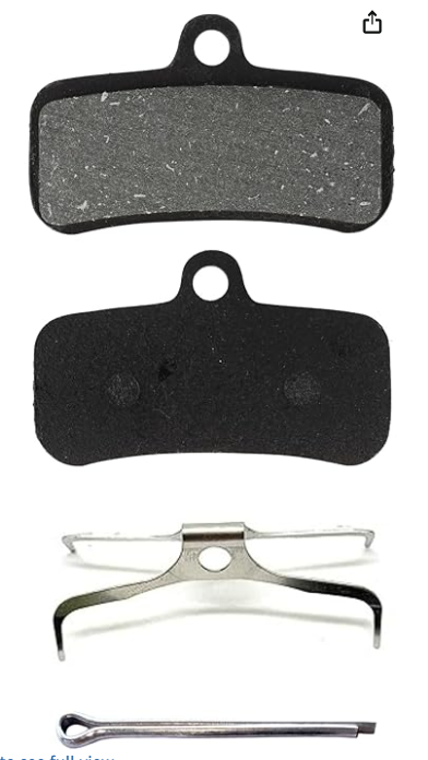 Bicycle Brake Pads | Compatible with Shimano MT420 MT520 M6120 M7120 M8020 M8120 Tektro TRP for Mountain Bike/Ebike/MTB,Bike Disc Brake Pads
