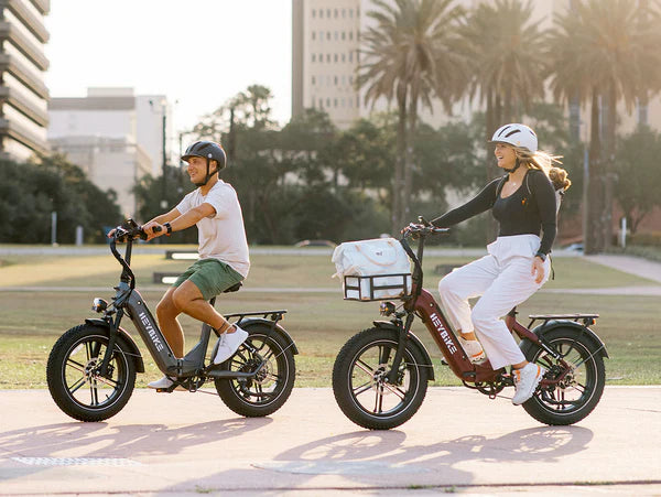 Heybike Ranger S Powerful Folding E-bike with Fat Tires for Versatile Usages-Blue