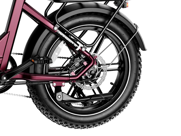 Heybike Ranger S Powerful Folding E-bike with Fat Tires for Versatile Usages-Blue