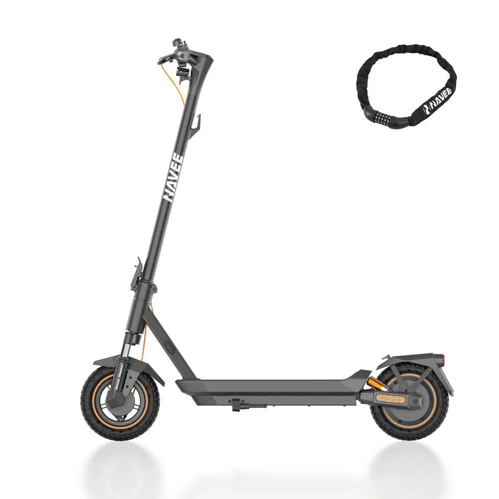NAVEE GT3 Max Electric Scooter|Dual Spring Shock Suspension|46.6miles Eco-range|1000W