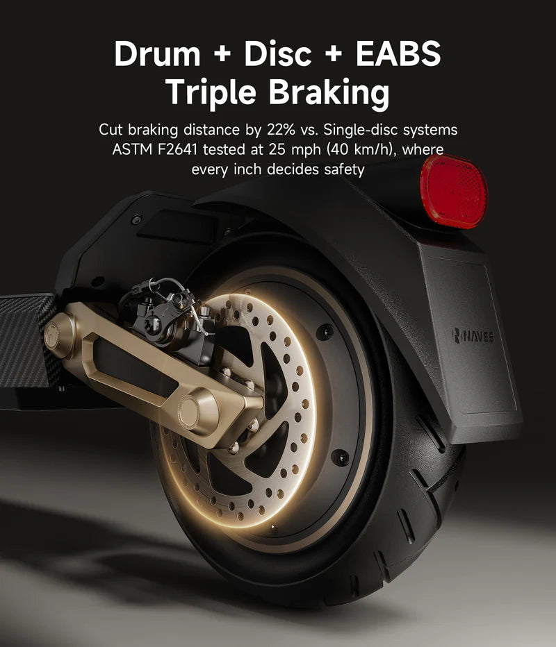 NAVEE ST3 Pro Electric Scooter|Damping Arm™ Suspension|46.6miles Eco-range|1350W