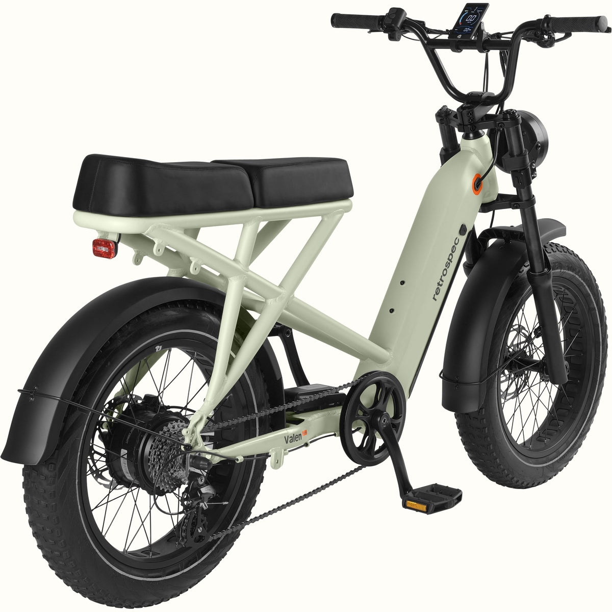 Valen Rev+ Fat Tire Electric Bike - Step Through