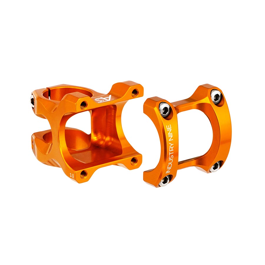 Industry Nine, A35, Stem, Diameter: 35mm, Length: 40mm, Steerer: 1-1/8'', 8°, Black