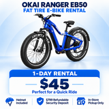 OKAI Ranger EB50 Fat Tire E-Bike Rental