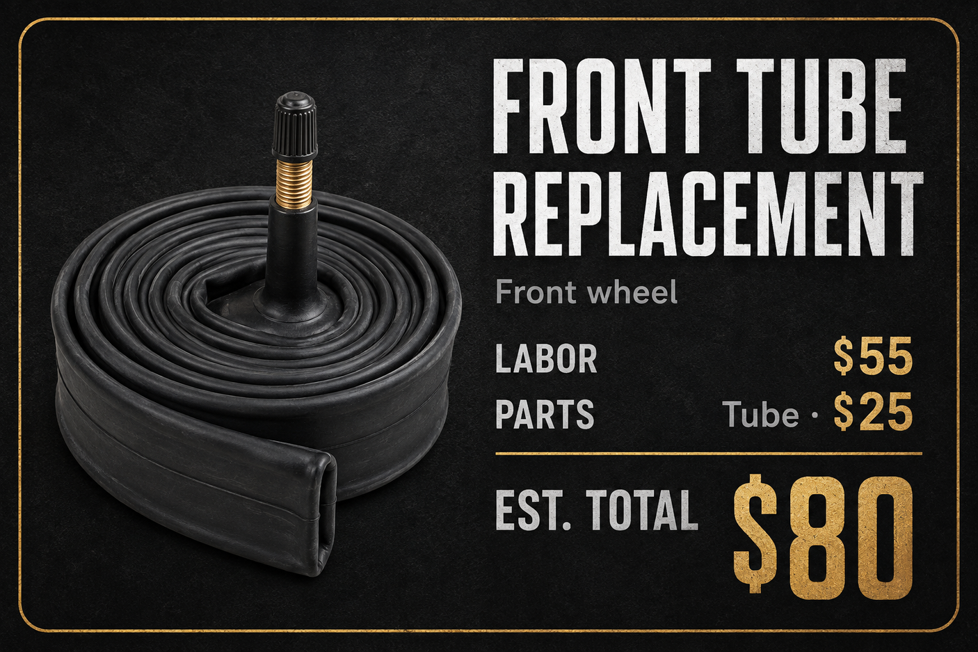 TUBE & TIRE REPLACEMENT SERVICE