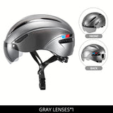 ROCKBROS Ultralight Magnetic Goggles Cycling Helmet