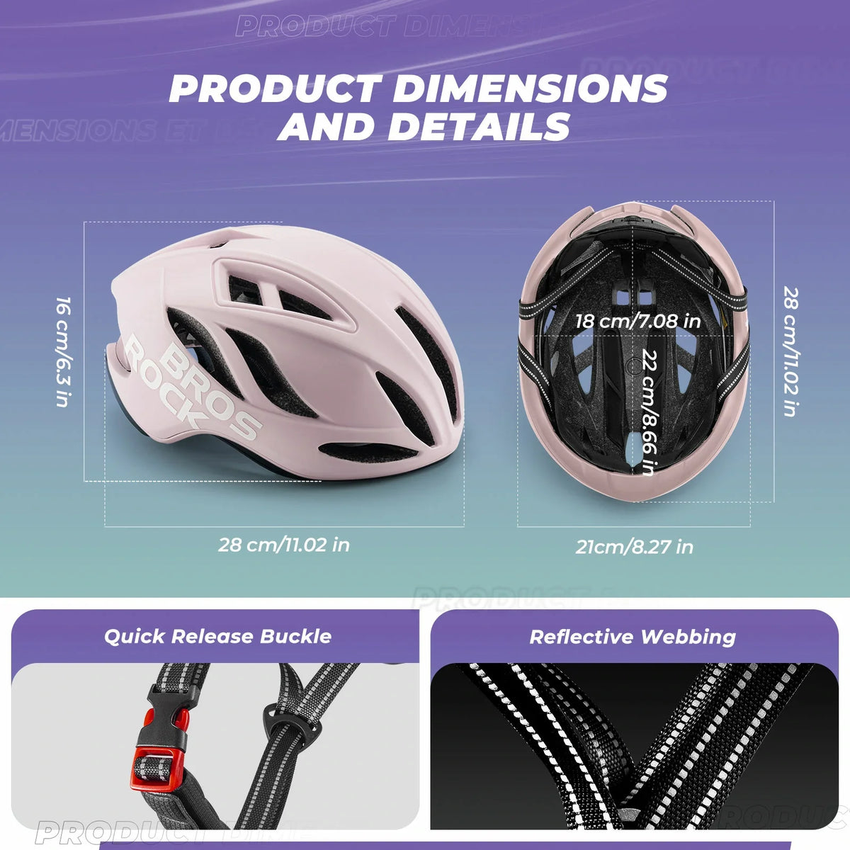 ROCKBROS Ultra-Light Bike Helmet Maximum Protection Ultimate Comfort