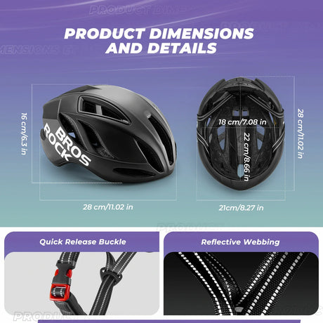 ROCKBROS Ultra-Light Bike Helmet Maximum Protection Ultimate Comfort
