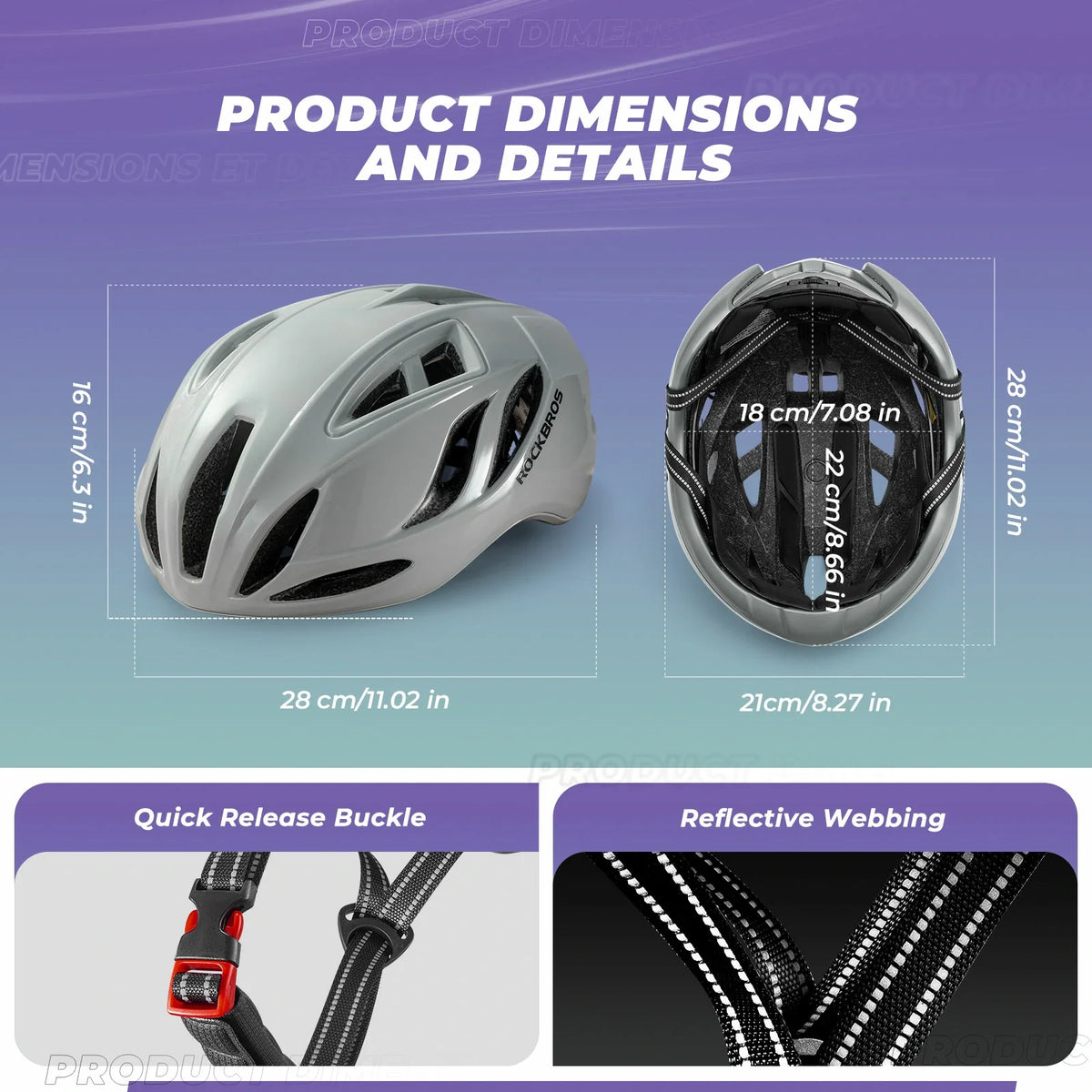ROCKBROS Ultra-Light Bike Helmet Maximum Protection Ultimate Comfort
