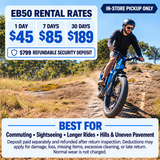 OKAI Ranger EB50 Fat Tire E-Bike Rental