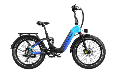 Heybike Horizon 24" Fat Tire Full Suspension Folding