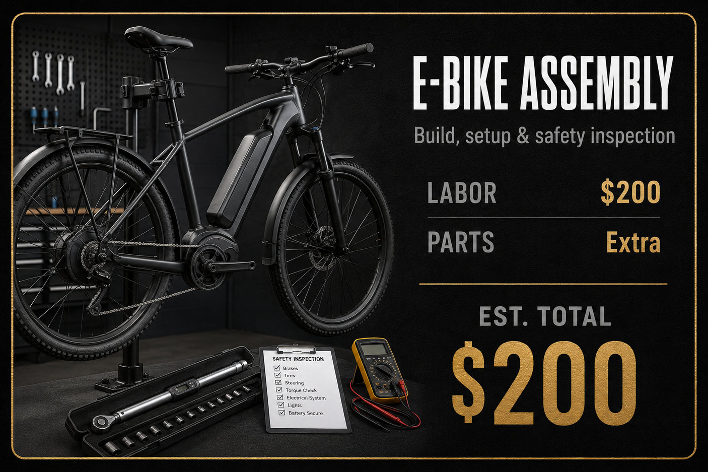 TUNE-UP & BIKE ASSEMBLY