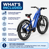 OKAI Ranger EB50 Fat Tire E-Bike Rental