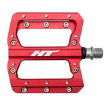 HT Components, AN14A Nano, Platform Pedals, Body: Aluminum, Spindle: Cr-Mo, 9/16'', Purple