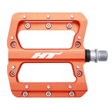 HT Components, AN14A Nano, Platform Pedals, Body: Aluminum, Spindle: Cr-Mo, 9/16'', Purple