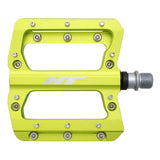 HT Components, AN14A Nano, Platform Pedals, Body: Aluminum, Spindle: Cr-Mo, 9/16'', Purple