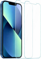 2-Pack Tempered Glass Screen Protector for iPhone 13 Mini 5.4-Inch  |  9H Hardness | HD Clear, Anti-Scratch | Anti-Fingerprint | Bubble-Free |  Ultra Thin | Easy to Install