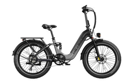 Heybike Horizon 24" Fat Tire Full Suspension Folding