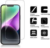 2 Pack Glass Screen Protector Compatible with iPhone 14 Pro [9H Hardness]-HD Screen Tempered Glass, Scratch Resistant,Easy Install