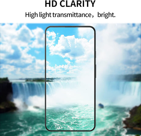 2 Pack Glass Screen Protector Compatible for  iPhone 15 [9H Hardness]-HD Screen Tempered Glass, Scratch Resistant, Easy Install  Bubble Free