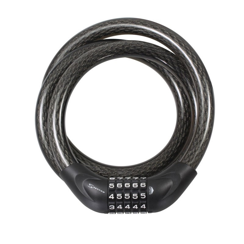 (CL-20) Coiled Cable Combination Lock