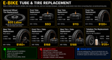 E-Bike Tube & Tire Replacement