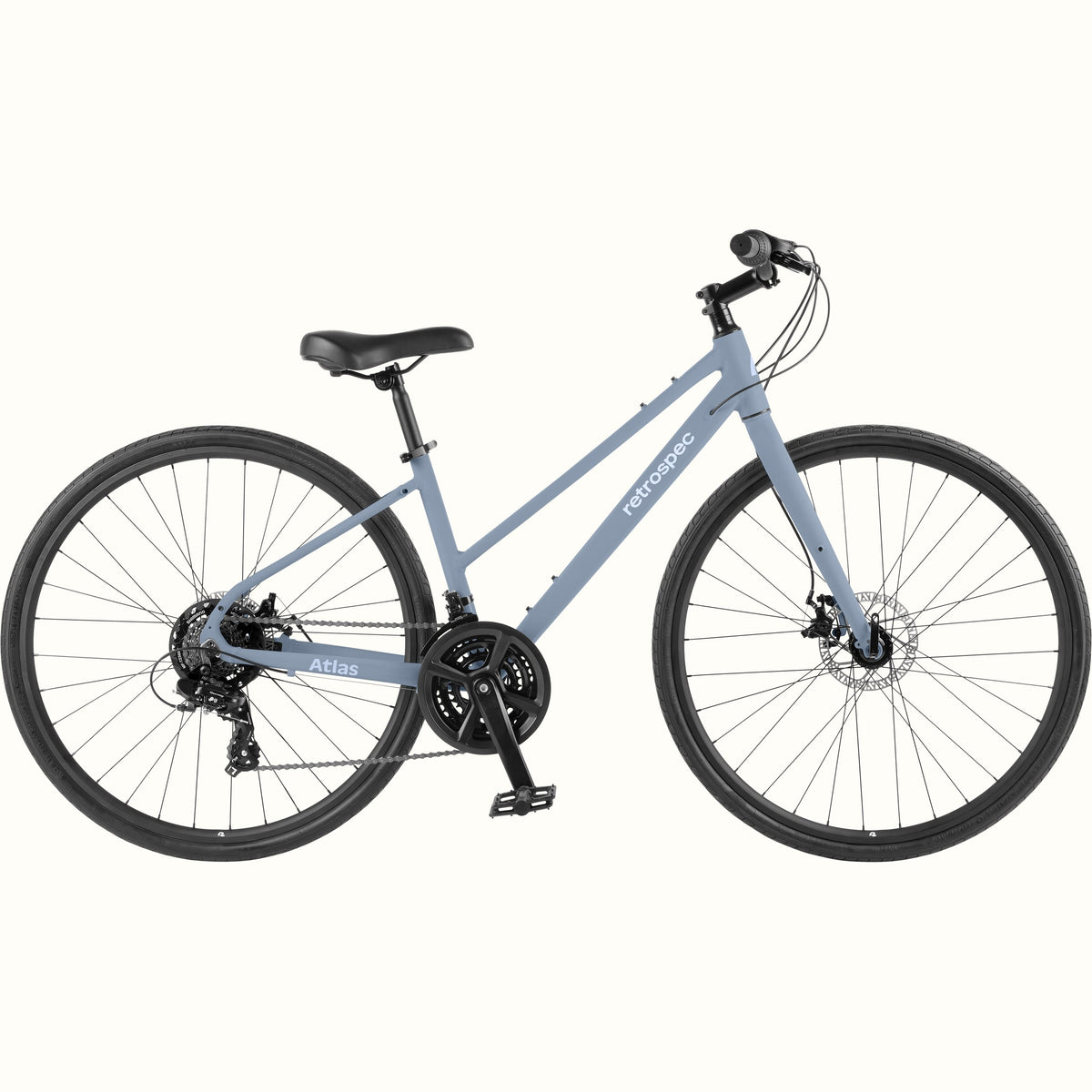 Atlas Fitness Hybrid Bike - Step Through 21 Speed