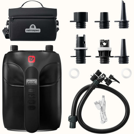 Breeze Plus iSUP Electric Pump with Integrated Battery