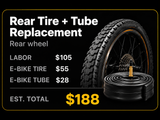 E-Bike Tube & Tire Replacement