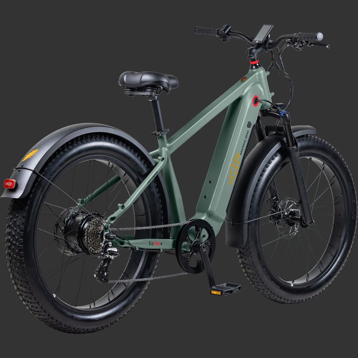 Grateful Dead Koa Rev+ 2 Fat Tire Electric Bike