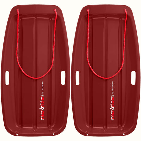Retrorider Toboggan Snow Sled - 35”/48”