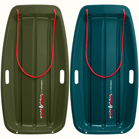 Retrorider Toboggan Snow Sled - 35”/48”