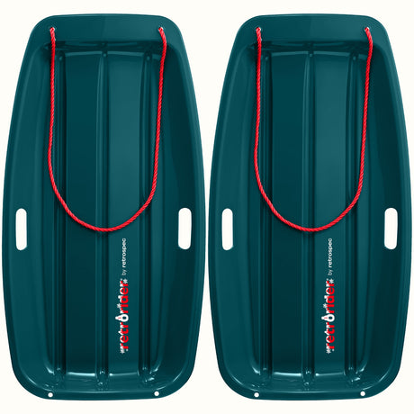 Retrorider Toboggan Snow Sled - 35”/48”