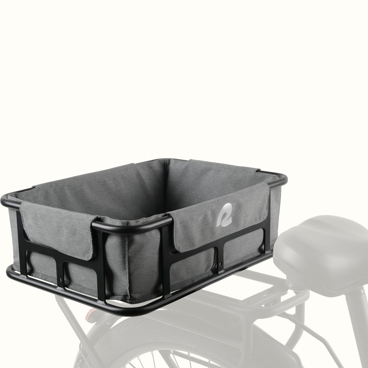 EverythingBin Rear Rack EBike Basket and Basket Liner