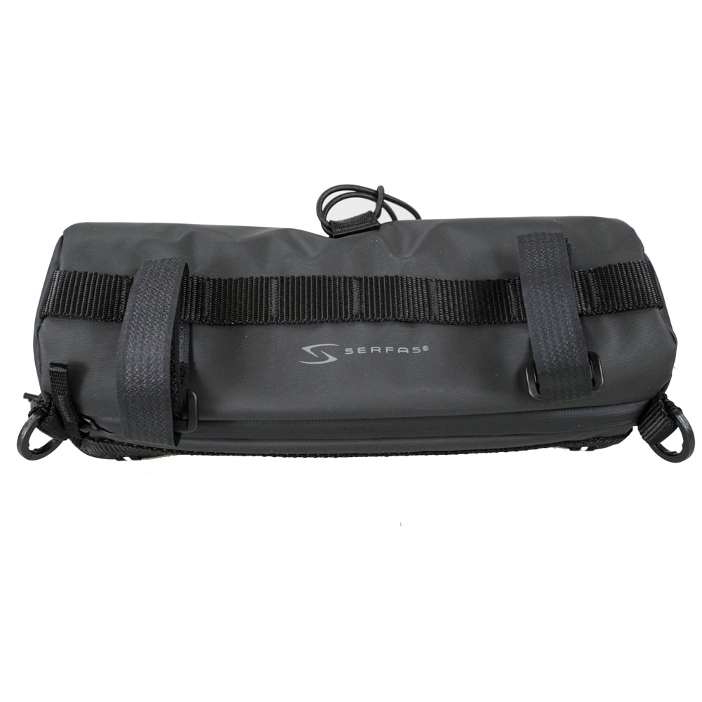 (LT-BB2BK) Handlebar Barrel Bag Waterproof Medium BLK