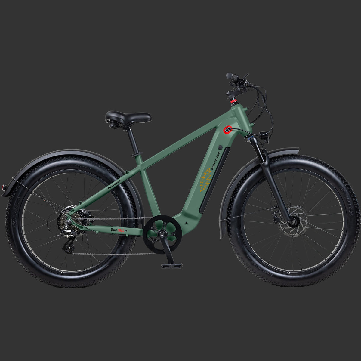 Grateful Dead Koa Rev+ 2 Fat Tire Electric Bike