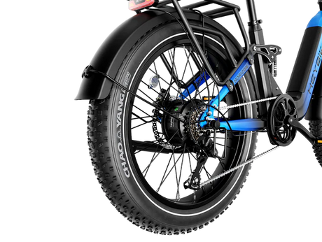 Heybike Horizon 24" Fat Tire Full Suspension Folding