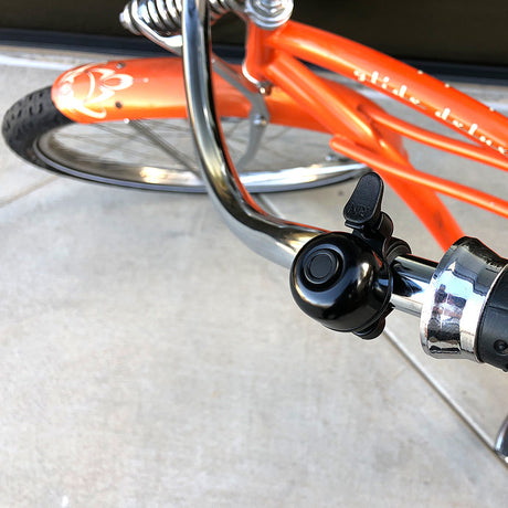 (BLA-101BK) Aluminum-Single Strike Handlebar Bell