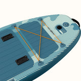 June Nano Kids Inflatable Fishing Paddle Board Kayak Hybrid 9'6"