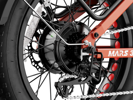 Heybike Powerful Mars 3.0 | Folding Fat Tire Ebike