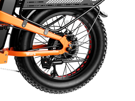 Heybike Mars 2.0 750/1000W --Upgraded 20" x 4" fat tire ebike with folding design
