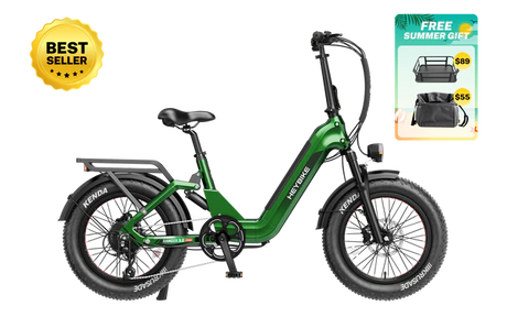 Heybike Ranger   3.0   Pro The Flagship Comfort Folding 20"x4" Fat-tire Ebike