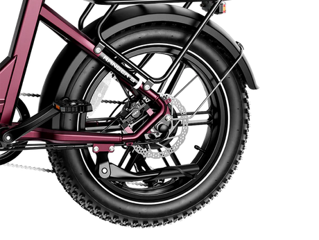 Heybike Ranger  S Powerful Folding E-bike with Fat Tires for Versatile Usages-Blue